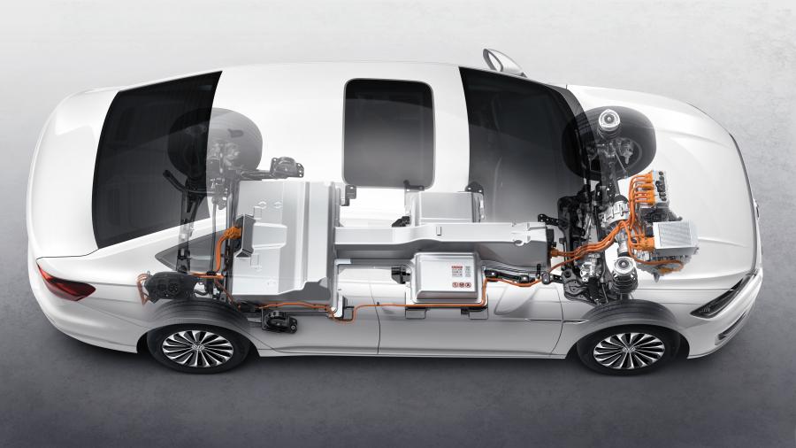 Схема Volkswagen e-Lavida 2019 года  (фото 16 из 44)